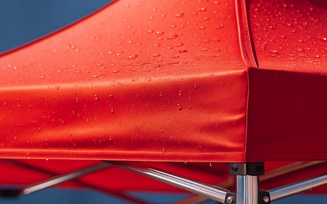 Wie lange halten bedruckte Sonnenschirme, Pavillons & Co.?