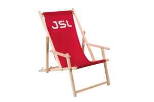 Liegestuhl mit Armlehnen