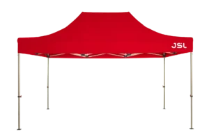 Faltpavillon HexaPremium 3x4,5 mit Dach (Wände optional)