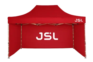 Faltpavillon HexaPremium 3x4,5 inkl. 3 Seitenwänden