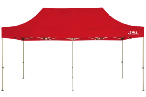 Faltpavillon HexaPremium 3x6 mit Dach (Wände optional)