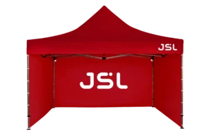 Faltpavillon HexaPremium 4x4 inkl. 3 Seitenwänden